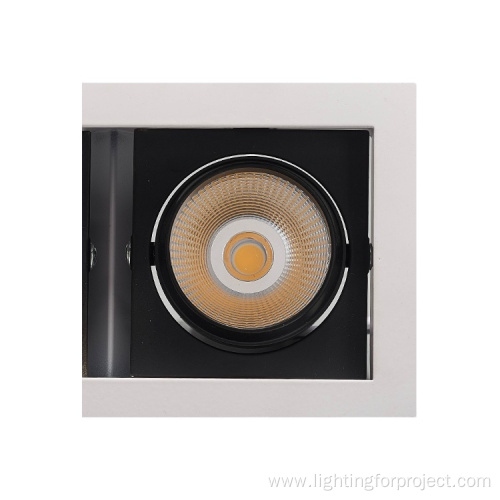 square cob downlight customized 2*7w